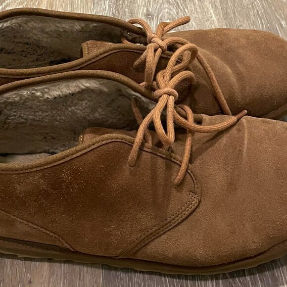 UGG Men’s Sz 12 Maksim Ankle Chukka Suede/Wool Boots Brown main image 4